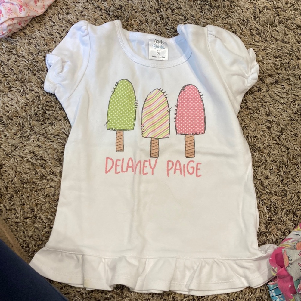 Delaney Paige popsicles shirt